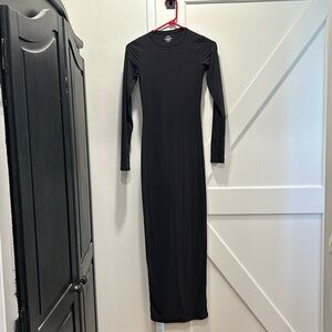 Black Skims Body Dress Size Small